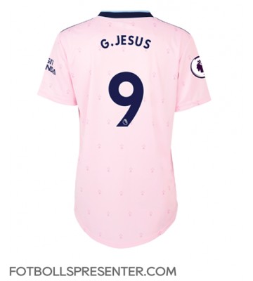 Arsenal Gabriel Jesus #9 Tredje Matchtröja Dam 2022-23 Kortärmad